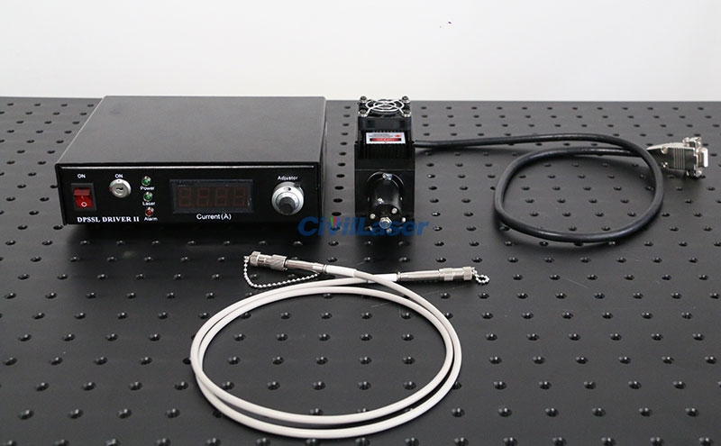 DPSS laser 1064nm 1000mW 섬유 결합 레이저 with Power Supply